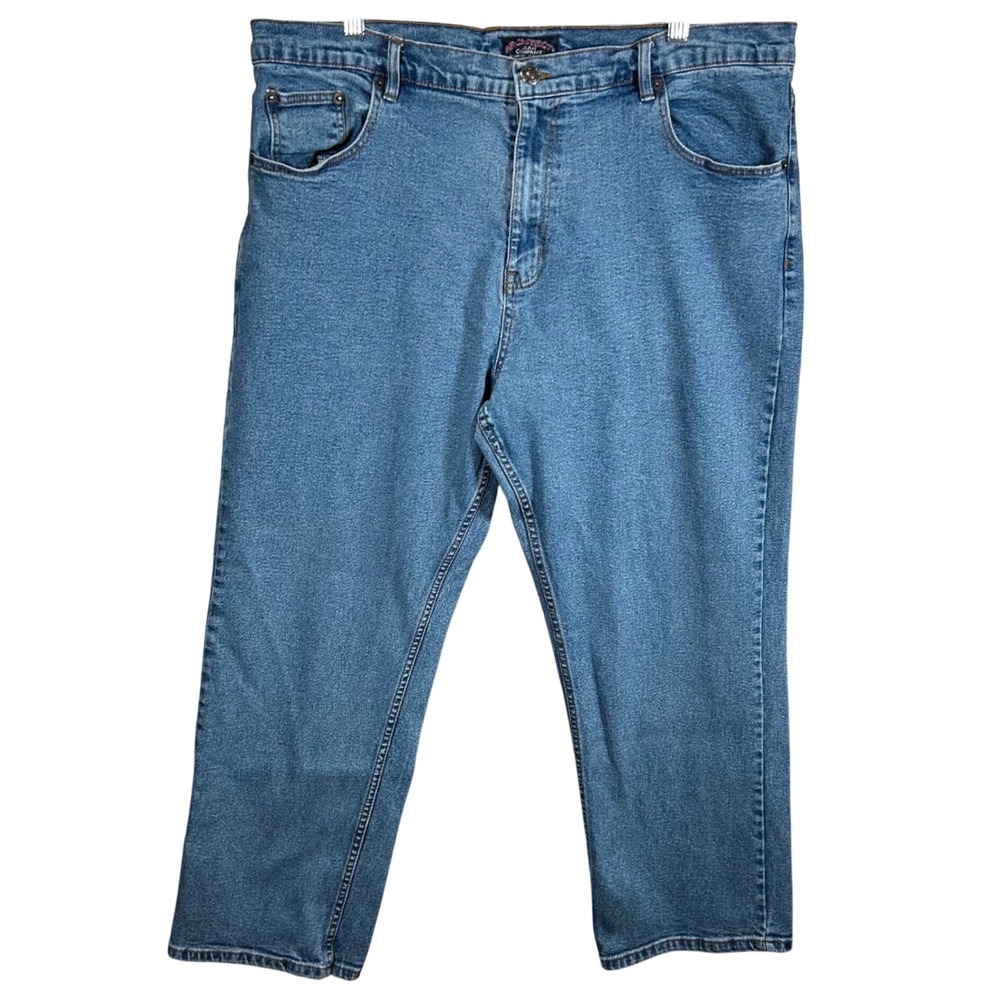Architect Jean Company Mens Regular Fit Medium Wash Denim Jeans 40x29 Blue Jeans